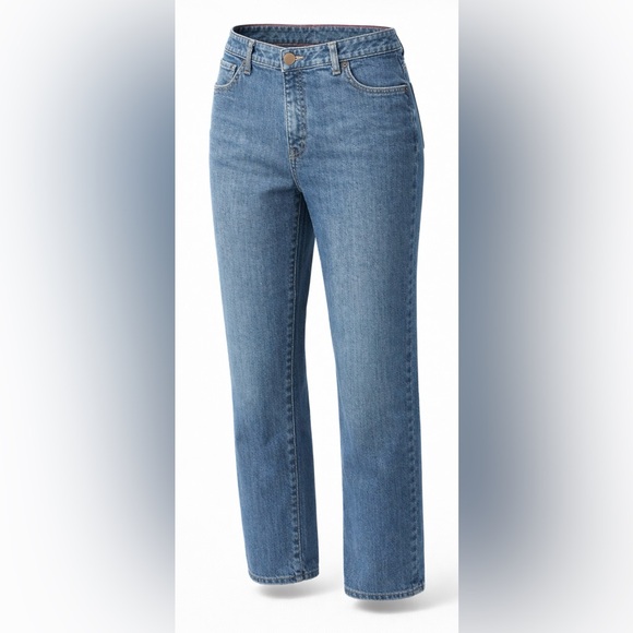 Lands' End Denim - Land’s End Straight Leg Jeans Sz 14
